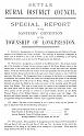 Sanitary Report of 1895